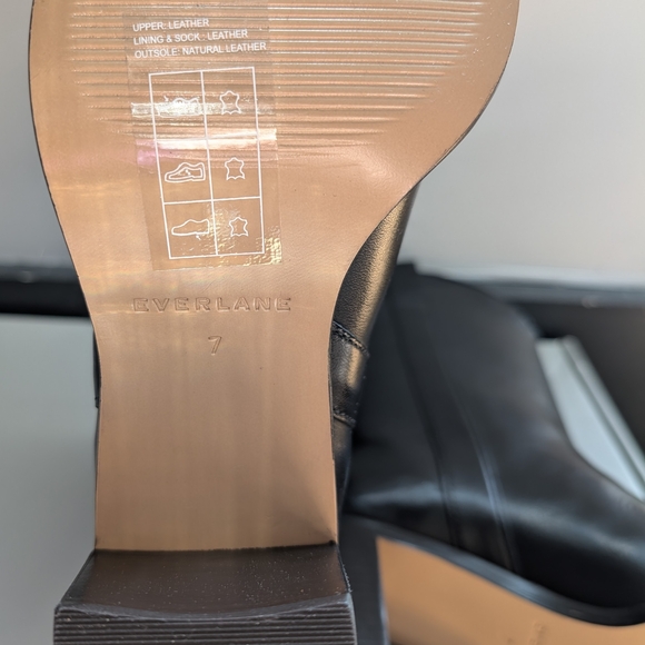 Everlane NWT Outlaw Boot - Black Heeled Boot - Picture 8 of 9